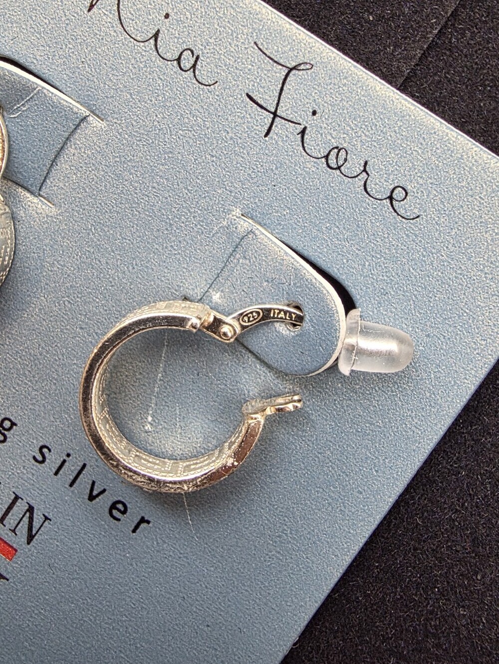 Mia Fiore Sterling Silver Earrings - Picture 4 of 4